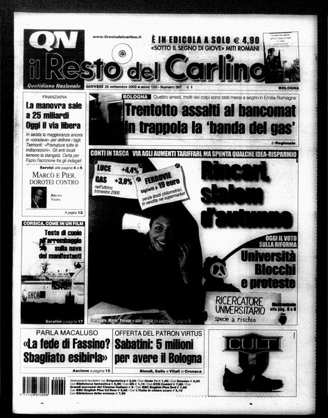 Il Resto del Carlino : giornale dell'Emilia